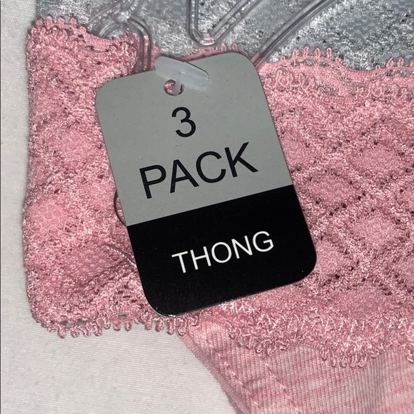 New Essie Women's 3 Pack Thong Panties Underwear - Picture 5 of 14